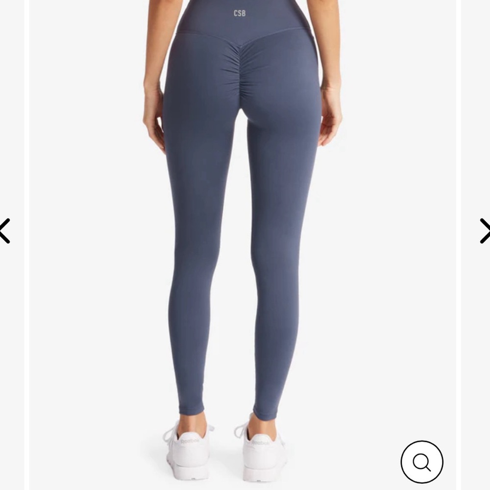 CSB serenity scrunch crossover leggings